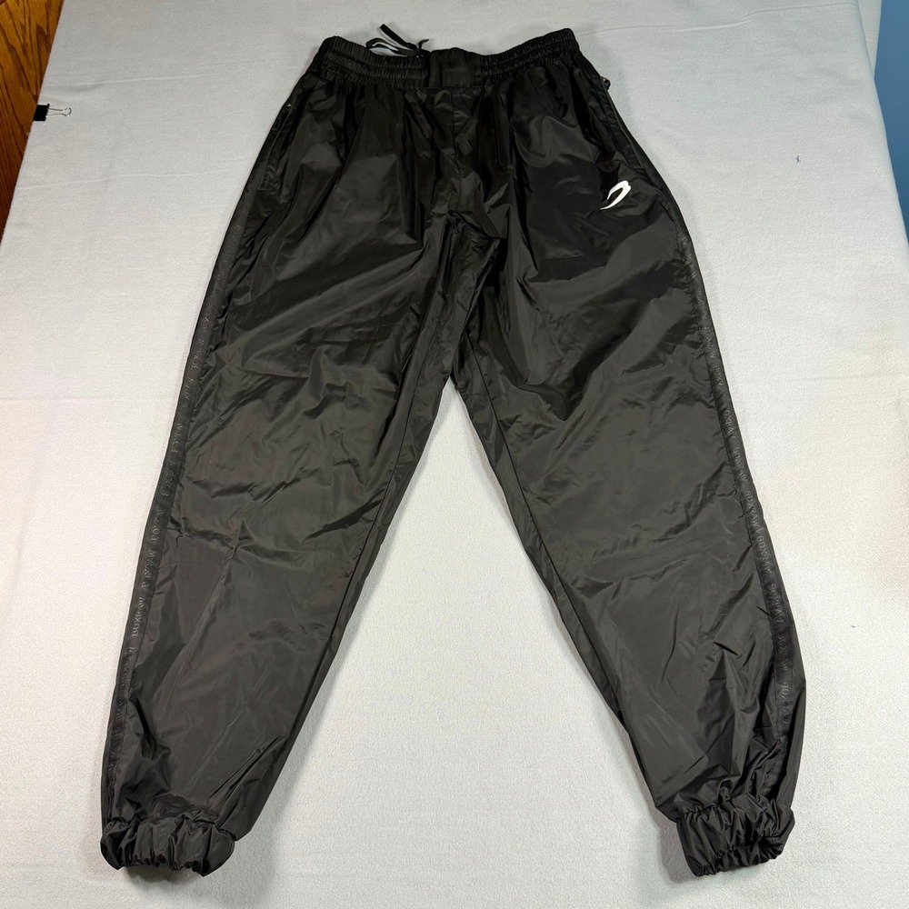 BOXRAW Hagler Sauna Suit Bottoms 2XL Black Training Joggers Weight Cutting Pants